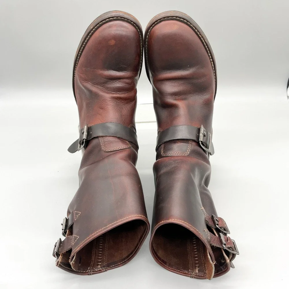 Frye moto biker